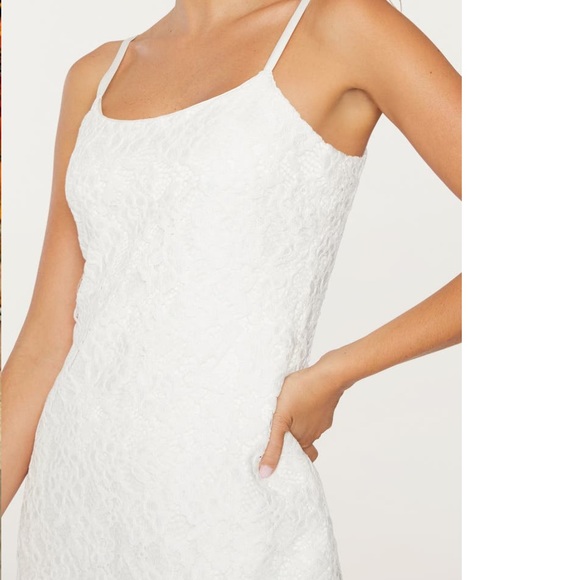 LIKELY Mari Dress - Feather Trim Cocktail Minidress - Picture 2 of 4